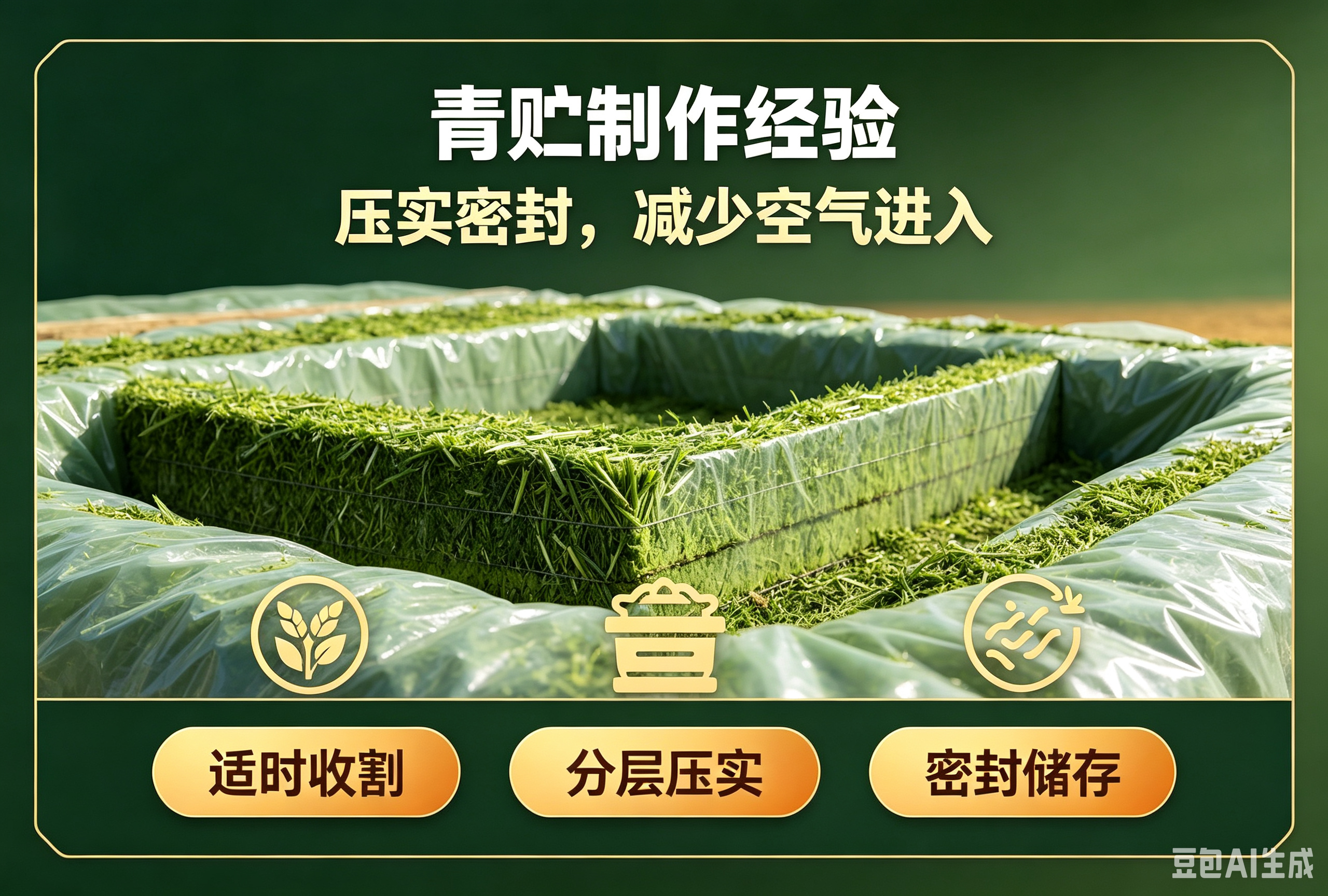 青贮窖实拍